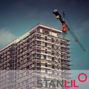Crane over a Building